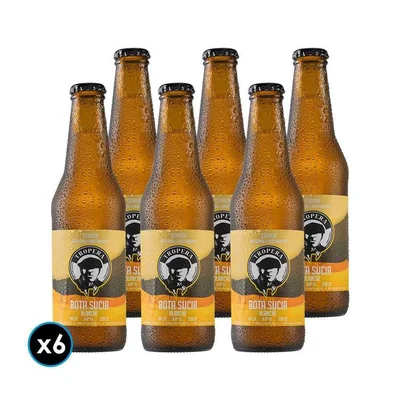 6x Cerveza Tropera Bota Sucia Blanche en Botella 330cc 4.8º alc.
