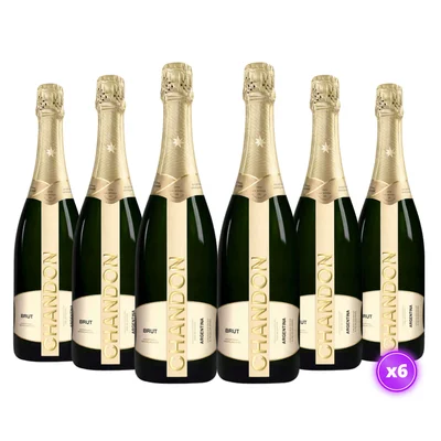 6x Espumante Chandon Brut 12˚ - 750ml