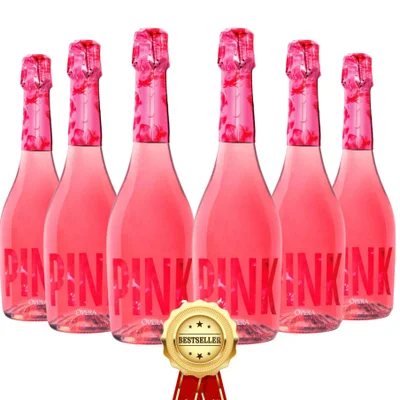 6x Espumante Opera Prima - Pink - 750ml