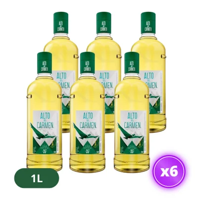 6x Pisco Alto del Carmen Especial 35° 1L