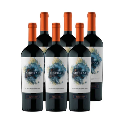6x Vino Sideral Blend 750cc