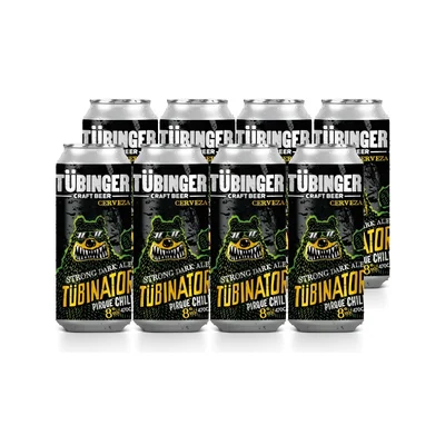 8 Cervezas Tubinger Tubinator Strong Dark Ale 470cc