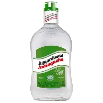 Aguardiente Antioqueño Sin Azúcar 24º 750 ml