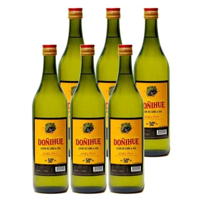 Aguardiente Doñihue Botella 900cc X6