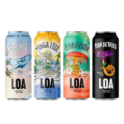 Arma tu Pack Catador - 4x Cerveza LOA Variedades 470cc
