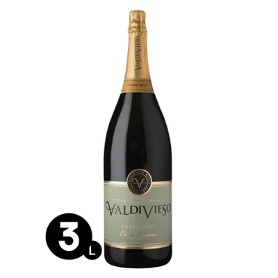 Botellón Espumante Valdivieso Extra Brut 3 Litros