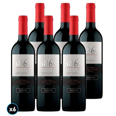 CAJA 1865 SINGLE VINEYARD (Cabernet Sauvignon): 6x Vino 1865 Single Vineyard Cabernet Sauvignon 750cc