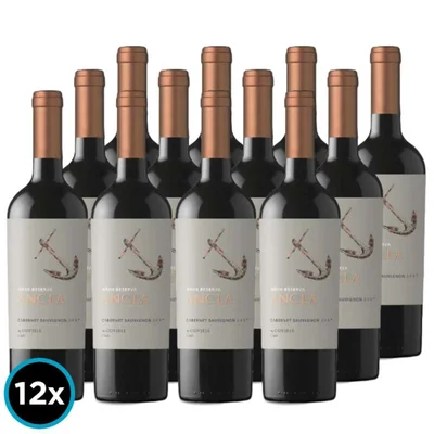 CAJA ANCLA (Cabernet): 12x Vino Odfjell Ancla Gran Reserva Cabernet Sauvignon 750cc