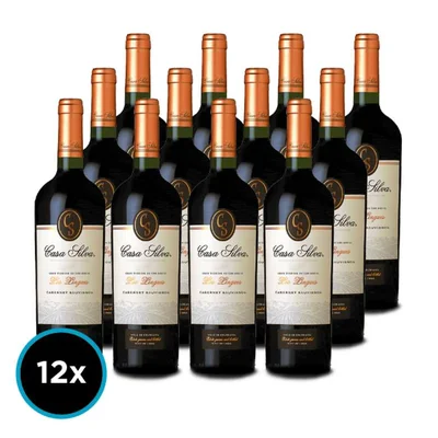 CAJA CASA SILVA GT (Cabernet): 12x Vino Casa Silva Gran Terroir Cabernet Sauvignon 750cc