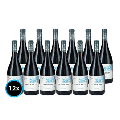 CAJA CASAS DEL BOSQUE GR (Syrah): 12x Vino Casas del Bosque Gran Reserva Syrah 750cc