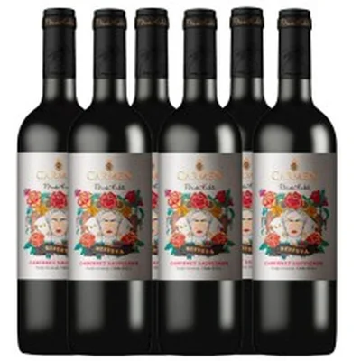 Caja de 6 unidades Carmen Frida Kahlo Reserva Cabernet Sauvignon ($3.690 c/u) Promo-src