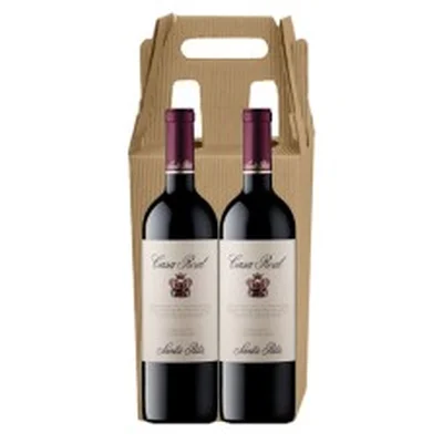 Caja de 6 unidades Casa Real Cabernet Sauvignon + 3 Cajas de carton 2 Botellas (R) Promo-src