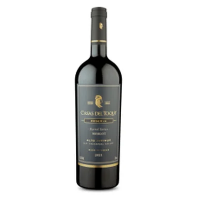 Caja de 6 unidades Casas del Toqui Barrel Series Reserva Merlot ($4.290 c/u)