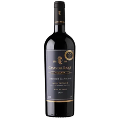 Caja de 6 unidades Casas del Toqui Reserva Cabernet Sauvignon ($4.290 c/u)