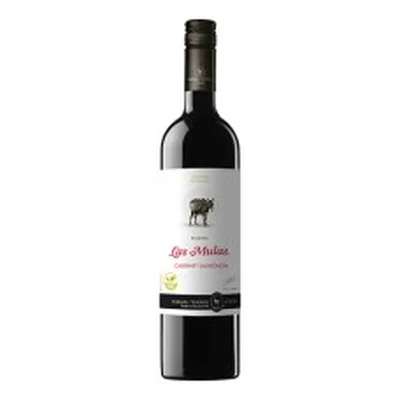 Caja de 6 unidades LAS MULAS RESERVA CABERNET SAUVIGNON ORGANICO ($6.990 c/u)