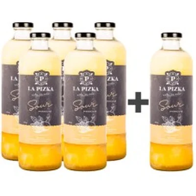 Caja de 6 unidades Sour Premium La Pizka 1.000cc MARACUYÁ (PAGUE 5 LLEVE 6)