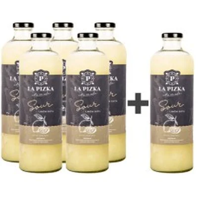 Caja de 6 unidades Sour Premium La Pizka 1.000cc (PAGUE 5 LLEVE 6)