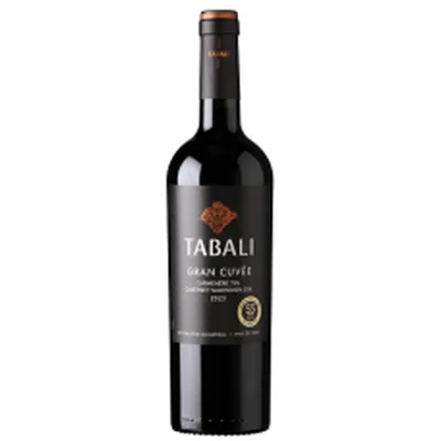 Caja de 6 unidades Tabali Gran Cuvée Carmenere-Cabernet Sauvignon ($7.990 c/u)