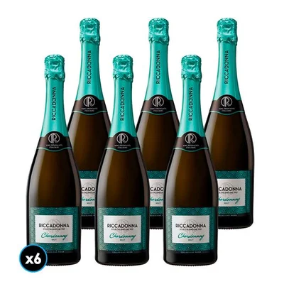 CAJA RICCADONNA (Chardonnay Brut): 6x Espumante Riccadonna Chardonnay Brut 750cc