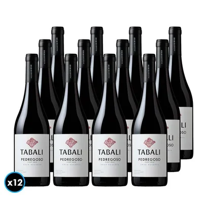 CAJA TABALI PEDREGOSO (Pinot Noir): 12x Vino Tabali Pedregoso Gran Reserva Pinot Noir 750cc