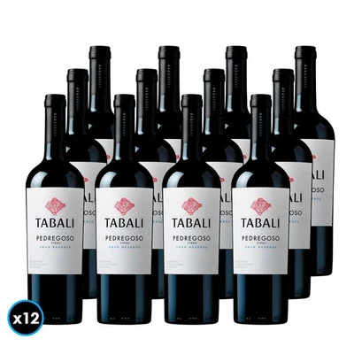CAJA TABALI PEDREGOSO (Syrah): 12x Vino Tabali Pedregoso Gran Reserva Syrah 750cc