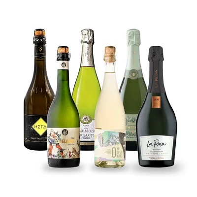Caja Temática Burbujas del Mundo - 6 vinos