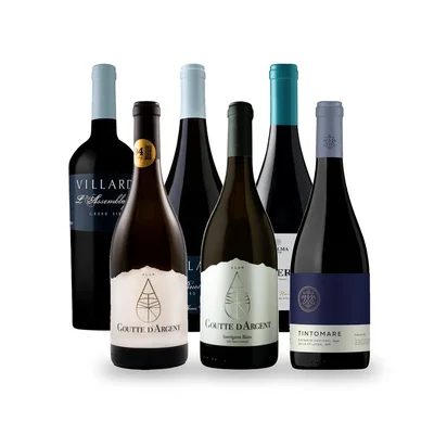 Caja Temática Costa Fría: Casablanca, Leyda y San Antonio - 6 vinos