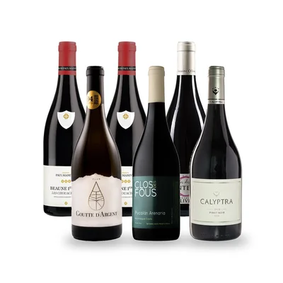 Caja Temática Pinot Noir: Chile vs Francia - 6 vinos