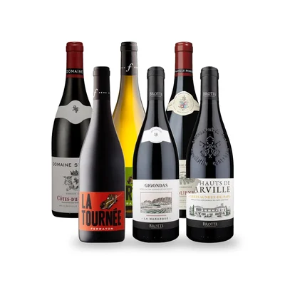 Caja Temática Vallée du Rhône - 6 vinos