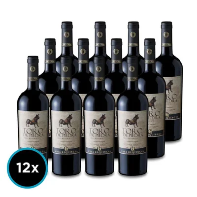 CAJA TORO DE PIEDRA (Cabernet): 12x Vino Toro de Piedra Gran Reserva Cabernet Sauvignon 750cc
