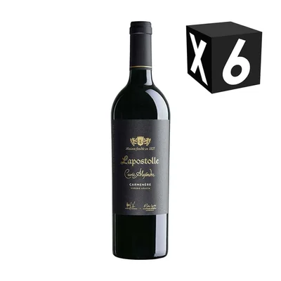 Caja X6 – Lapostolle Cuvee Alexandre Premium Carmenere