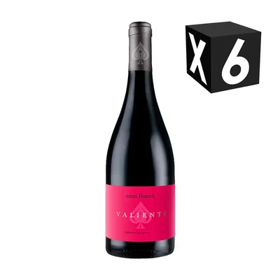 Caja X6 – Casa Bauza Valiente Cabernet Sauvignon