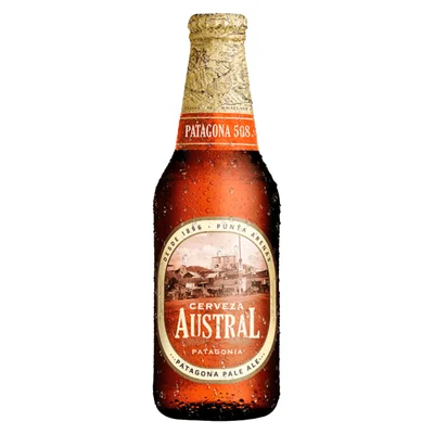 Cerveza Austral Patagona 508 Botellín 330cc