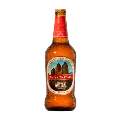 Cerveza Austral Torres Del Paine Helles Bock Botella 330cc