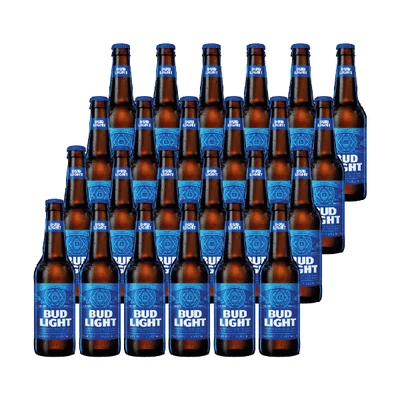 Cerveza Bud Light Botella 355cc X24