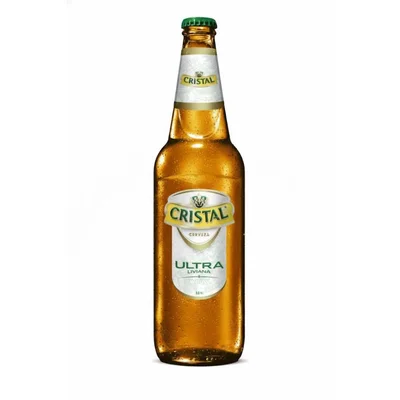Cerveza Cristal ultra liviana botella 650 cc