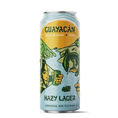 Cerveza Guayacán Hazy Lager Lata 470cc