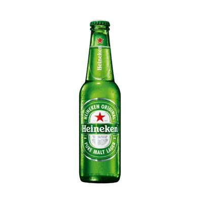 Cerveza Heineken Canastillo Botellín 330cc (12 Unidades)