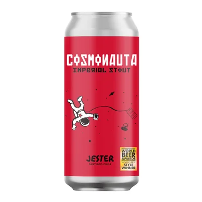 Cerveza Jester Cosmonauta Imperial Stout 10˚ - Lata 470cc