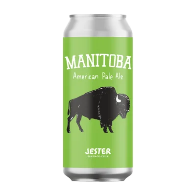 Cerveza Jester Manitoba American Pale Ale 5,2˚ - Lata 473cc