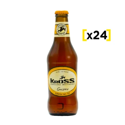 Cerveza Kross Golden Ale Botella 330cc X24