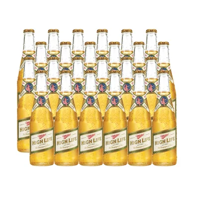 Cerveza Miller High Life Botella 355 X24