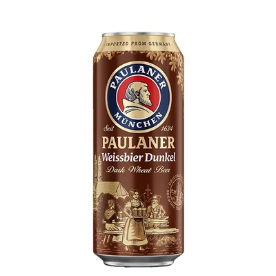 Cerveza Paulane Weissbier Dunke Lata 500cc
