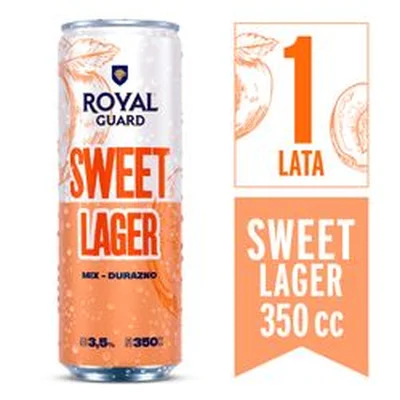 Cerveza Royal Guard Sweet 3.5° Lata 350 cc