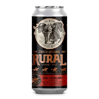 Cerveza Rural Cero Posibilidah Lata 473cc 5,6°alc.