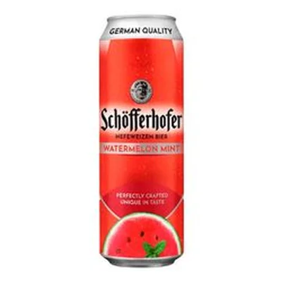 Cerveza Schöfferhofer Sandía Hefeweizen Beer 2.5° 500 cc