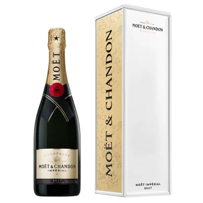 Champagne Moet & Chandon Brut Imperial Estuche Metálico 12,5˚ - 750ml