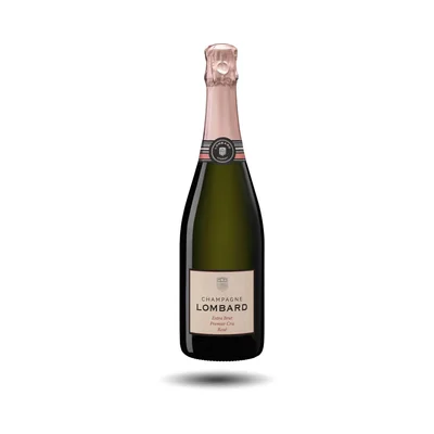 Champagne Premier Cru - Champagne Lombard, Premier Cru, Rosé