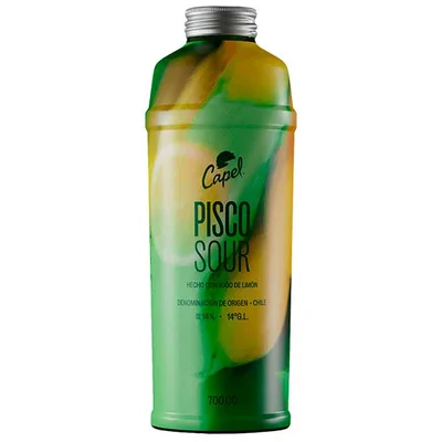Cóctel Pisco Capel Sour 700 ml