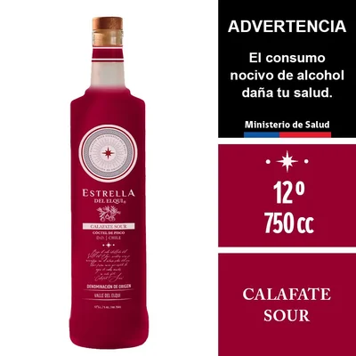 Cóctel sour calafate Estrella del Elqui 750 ml
